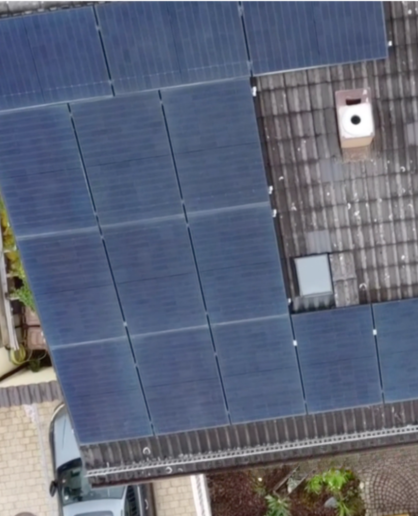 Anette & Willi installierte Solaranlage in der Nähe von München